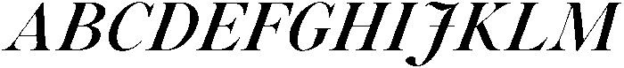 Voxas Bold Italic otf (700) Font UPPERCASE