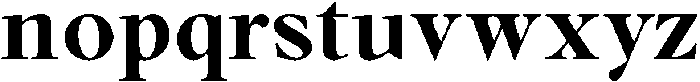 Voxas Book Bold otf (400) Font LOWERCASE