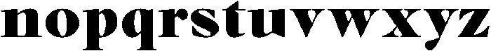 Voxas Book ExtraBlack otf (400) Font LOWERCASE