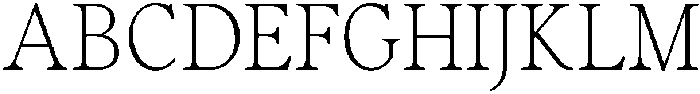 Voxas Book ExtraLight otf (200) Font UPPERCASE