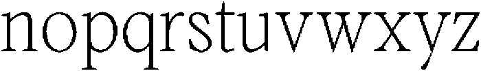 Voxas Book ExtraLight otf (200) Font LOWERCASE