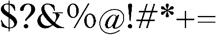 Voxas Book Medium otf (400) Font OTHER CHARS