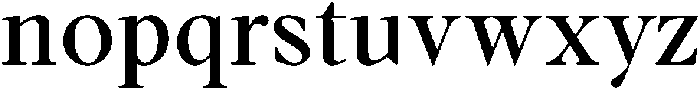 Voxas Book Medium otf (400) Font LOWERCASE