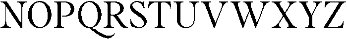Voxas Book Regular otf (400) Font UPPERCASE