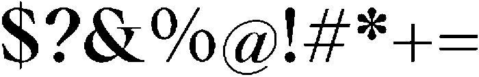 Voxas Book SemiBold otf (400) Font OTHER CHARS