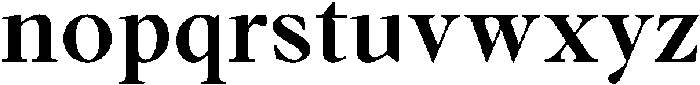 Voxas Book SemiBold otf (400) Font LOWERCASE