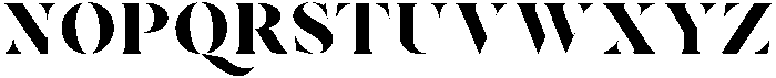 Voxas Display Black otf (900) Font UPPERCASE