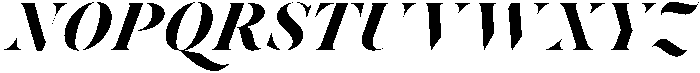 Voxas Display ExtraBlack Italic otf (900) Font UPPERCASE