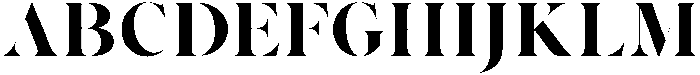 Voxas Display ExtraBold otf (700) Font UPPERCASE