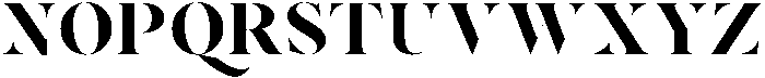 Voxas Display ExtraBold otf (700) Font UPPERCASE