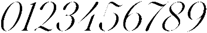 Voxas Display Light Italic otf (300) Font OTHER CHARS