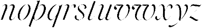Voxas Display Light Italic otf (300) Font LOWERCASE