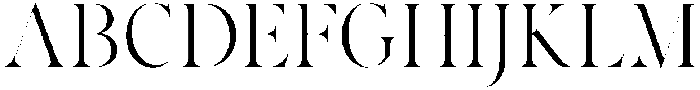 Voxas Display Light otf (300) Font UPPERCASE