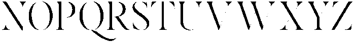 Voxas Display Light otf (300) Font UPPERCASE