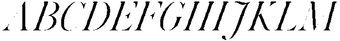 Voxas Display Regular Italic otf (400) Font