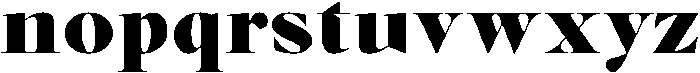 Voxas ExtraBlack otf (900) Font LOWERCASE