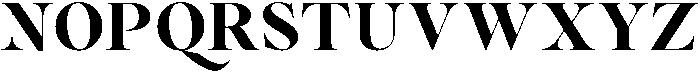 Voxas ExtraBold otf (700) Font UPPERCASE
