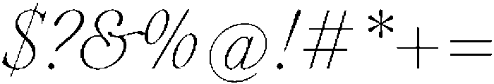 Voxas ExtraLight Italic otf (200) Font OTHER CHARS