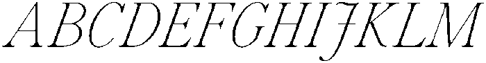 Voxas ExtraLight Italic otf (200) Font