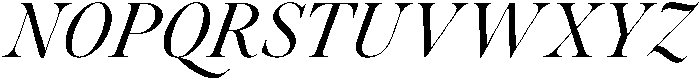 Voxas Medium Italic otf (500) Font UPPERCASE