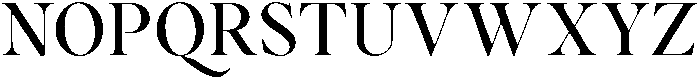 Voxas Medium otf (500) Font UPPERCASE