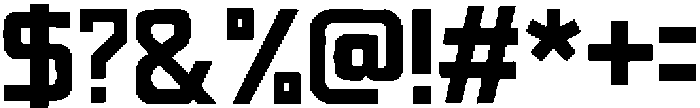 Voxel Sans Regular otf (400) Font OTHER CHARS