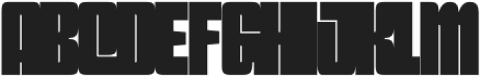 Voxieface Compressed otf (400) Font UPPERCASE
