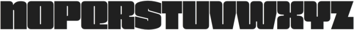 Voxieface Extended otf (400) Font UPPERCASE
