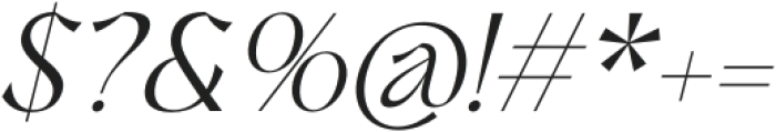 Voyers Magicra Italic Italic otf (400) Font OTHER CHARS