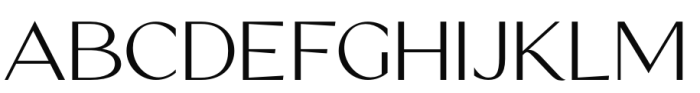 Vogue Sans Regular Font UPPERCASE