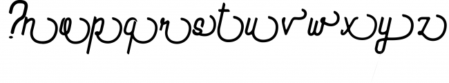 Volaroid Font Duo 2 Font LOWERCASE