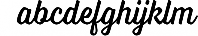 Voltage Family 1 Font LOWERCASE