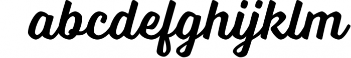 Voltage Family 2 Font LOWERCASE