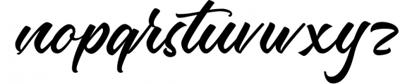 Vorsatille Modern Script Font Font LOWERCASE