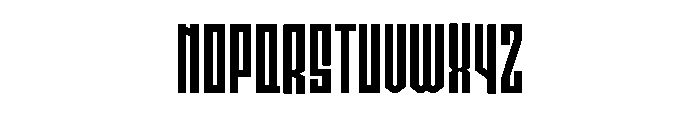 Vodka Font UPPERCASE