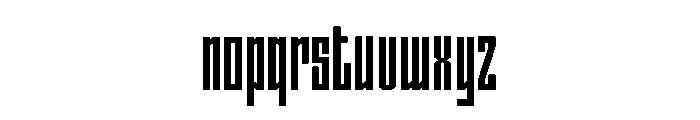 Vodka Font LOWERCASE