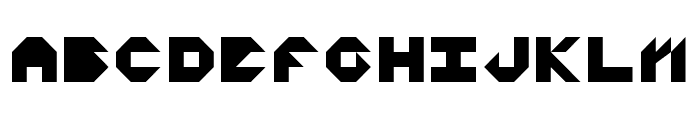 Void 2058 Font LOWERCASE