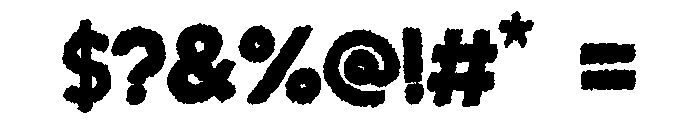 Volga Font OTHER CHARS