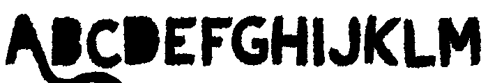 Volga Font UPPERCASE