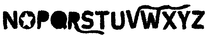 Volga Font UPPERCASE