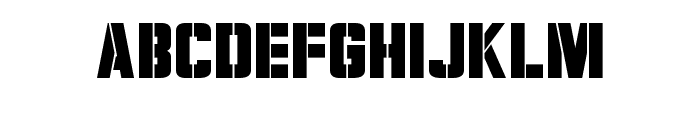 Volkoff Font LOWERCASE