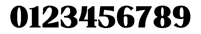 Vonem Regular Font OTHER CHARS