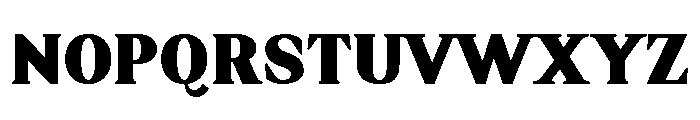 Vonem Regular Font LOWERCASE