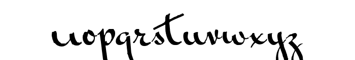 Vonnegut Font LOWERCASE