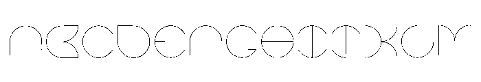 Voodoo Regular Font UPPERCASE