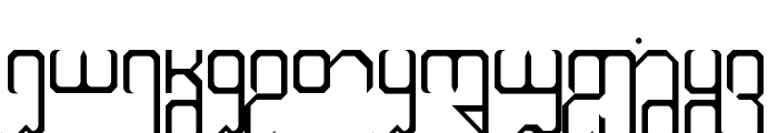 Vorizhaskh Regular Font LOWERCASE