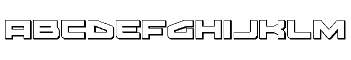 Vortex Dancer 3D FONT