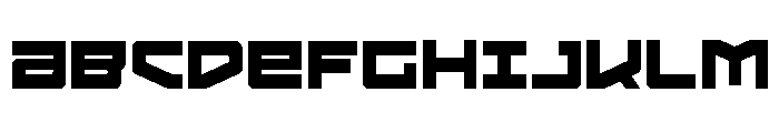 Vortex Dancer Condensed Font UPPERCASE