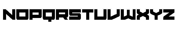 Vortex Dancer Condensed Font LOWERCASE