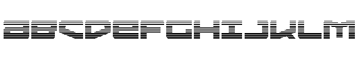 Vortex Dancer Gradient Font UPPERCASE